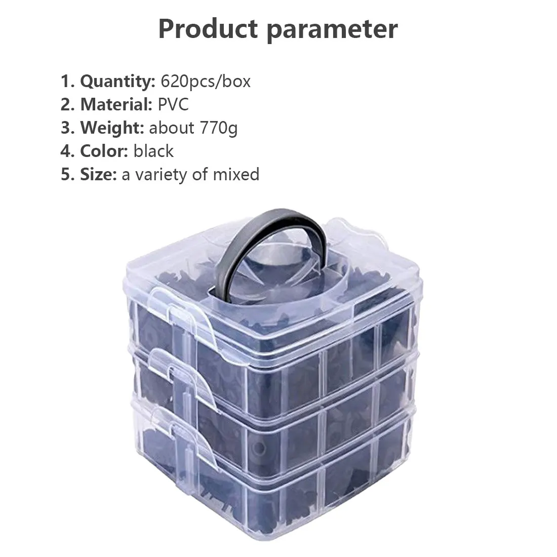 HOT 620pcs/Box Car Fastener Clips Mixed Car Fasteners For Door Trim Panel Auto Bumper Rivet Retainer Push Engine Cover Fender
HOT 620pcs/Box Car Fastener Clips Mixed Car Fasteners For Door Trim Panel Auto Bumper Rivet Retainer Push Engine Cover Fender