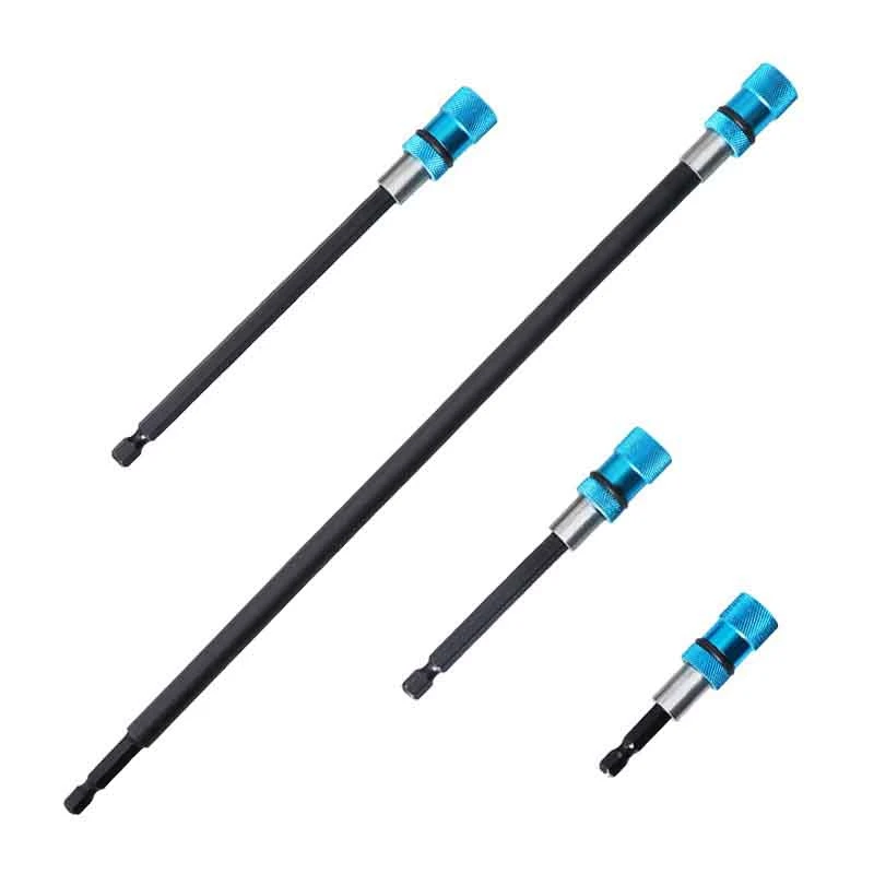 1 Set of 4 netic Quick-Release Connecting Rods Electric Drill Air Batch Extension Rods 2-1/2inch, 4/6/12inch Size
1 Set of 4 netic Quick-Release Connecting Rods Electric Drill Air Batch Extension Rods 2-1/2inch, 4/6/12inch Size