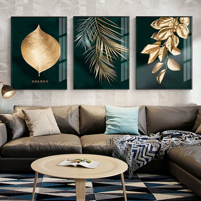 Nordic Botanical Canvas Poster Oil Painting Golden Leaf Plants Print Wall Art Decorative Pictures for Living Room Home Decor
Nordic Botanical Canvas Poster Oil Painting Golden Leaf Plants Print Wall Art Decorative Pictures for Living Room Home Decor