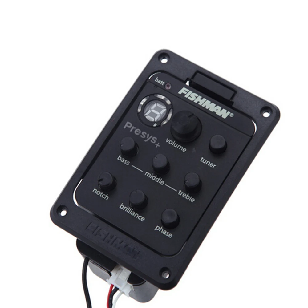 Guitar Pickups Fishman Presys + Preamp 201 EQ Tuner Piezo Pickup Equalizer System Acoustic Guitar Pickup
Guitar Pickups Fishman Presys + Preamp 201 EQ Tuner Piezo Pickup Equalizer System Acoustic Guitar Pickup