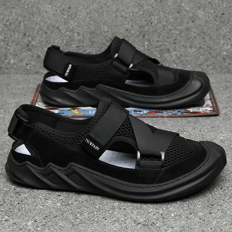 Sandel For Men Safety Sandals Sandalias Hombre Verano Sandalia Rasteira Sandalle Homme Mens Outdoor Zandalias Rubber Men
Sandel For Men Safety Sandals Sandalias Hombre Verano Sandalia Rasteira Sandalle Homme Mens Outdoor Zandalias Rubber Men