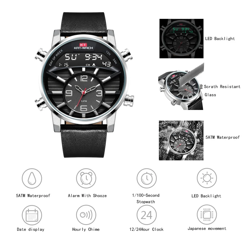 2021 Новая мода мужские часы Аналоговые кварцевые наручные 50 м Водонепроницаемый