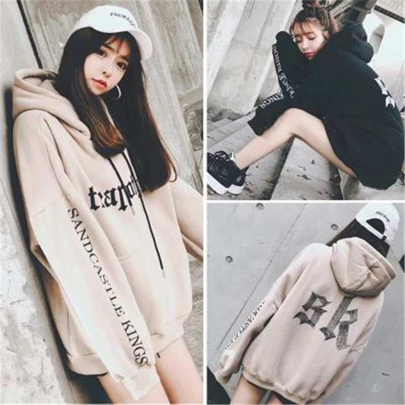 2020 Women Hoodies Autumn Winter elegant fashion Loose casual hoodied Pullover printed Letter Solid color long sleeve Sweatshirt 
2020 Women Hoodies Autumn Winter elegant fashion Loose casual hoodied Pullover printed Letter Solid color long sleeve Sweatshirt