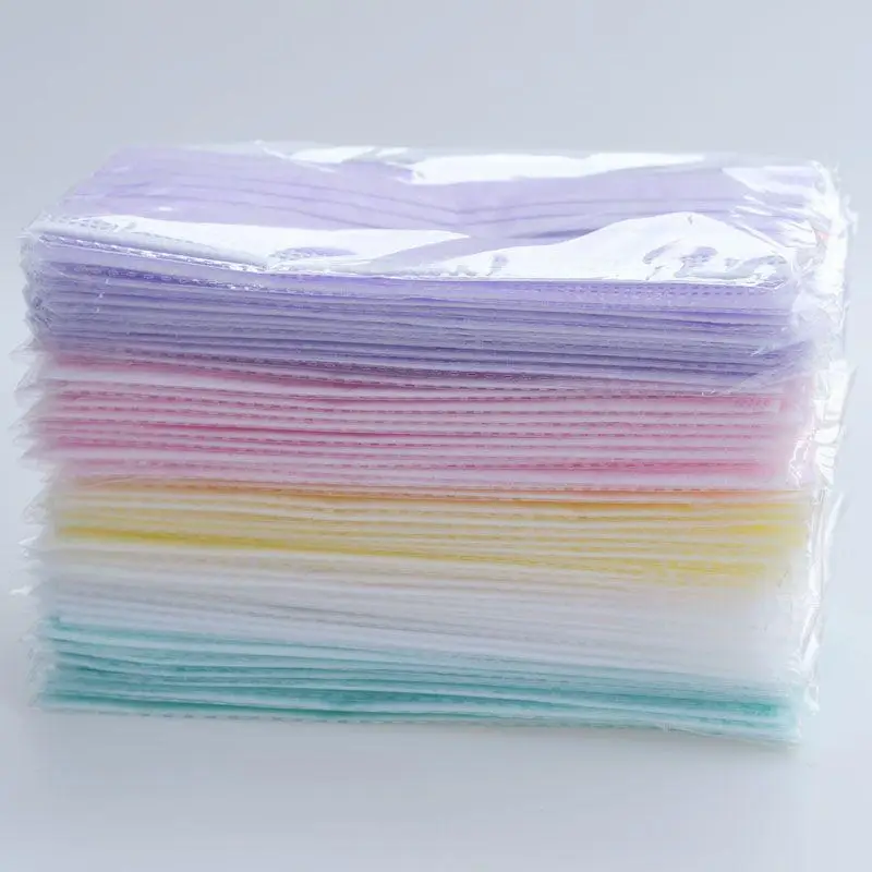 10/50/100pcs Face Mask Independent Packaging Disposable Face Mouth Mask 3-layer Non-woven Melt Blown Mask Adult Color Mask
10/50/100pcs Face Mask Independent Packaging Disposable Face Mouth Mask 3-layer Non-woven Melt Blown Mask Adult Color Mask