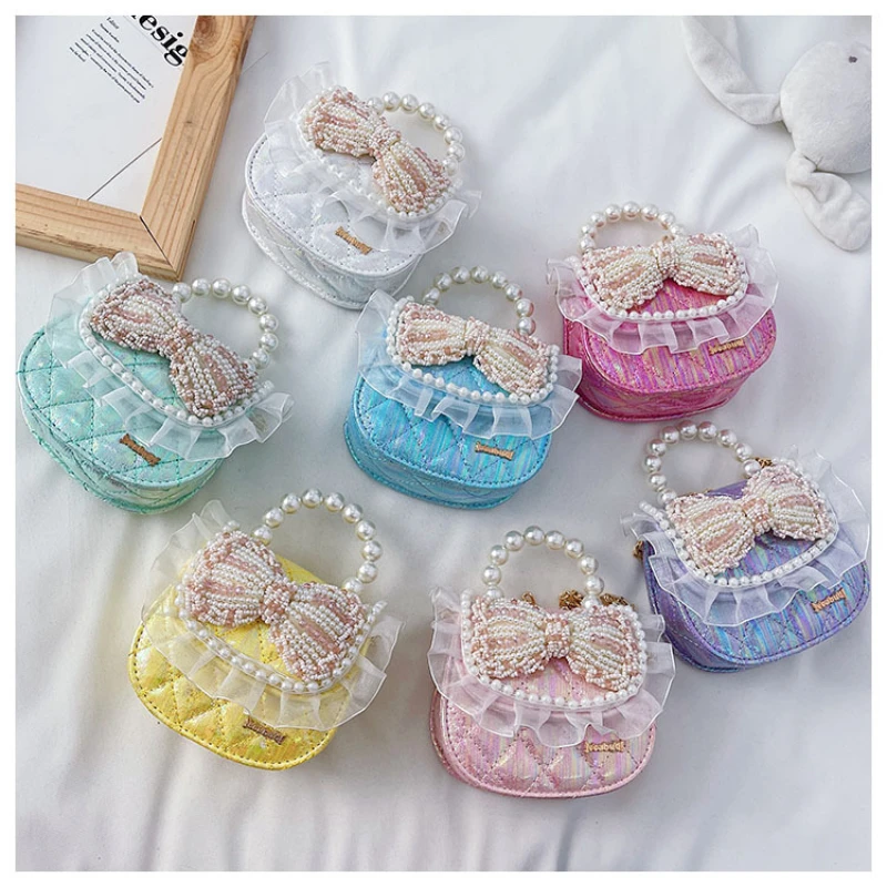 Kids Bow Purses and Handbags 2021 Cute Mini Crossbody Little Girl Small Coin Pouch Baby Party Hand Bags Tote
Kids Bow Purses and Handbags 2021 Cute Mini Crossbody Little Girl Small Coin Pouch Baby Party Hand Bags Tote