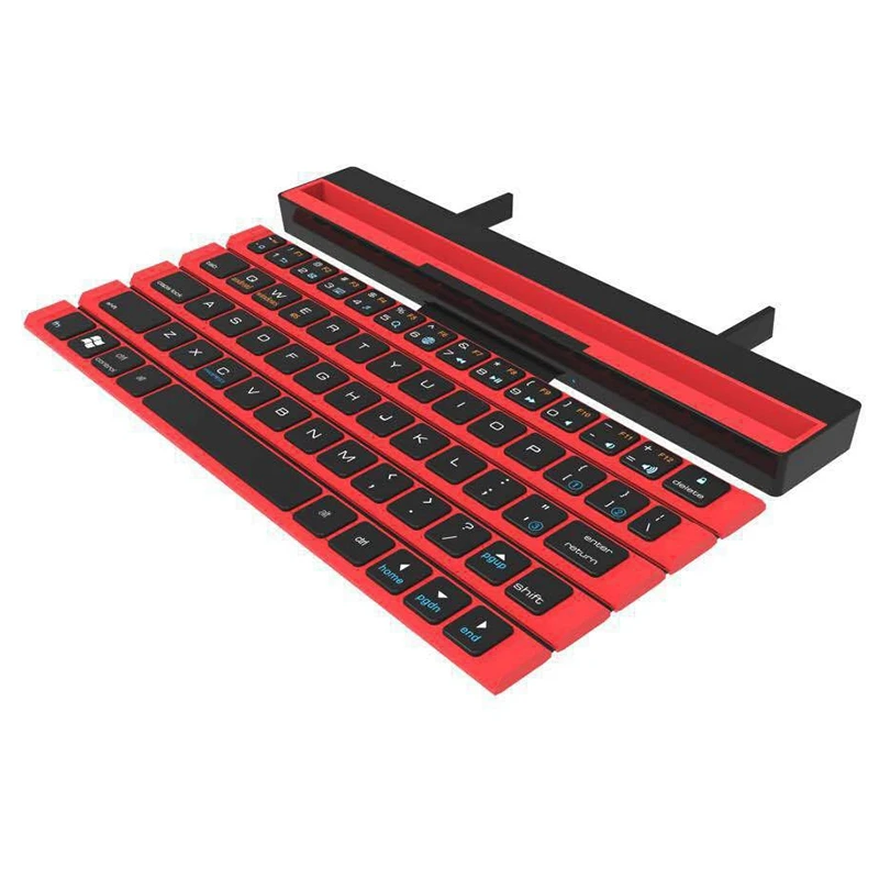 Keyboard Portable Wireless Mini Ultra-Thin Keyboard Portable Folding Keyboard for iPad Tablet Computer Laptop
Keyboard Portable Wireless Mini Ultra-Thin Keyboard Portable Folding Keyboard for iPad Tablet Computer Laptop