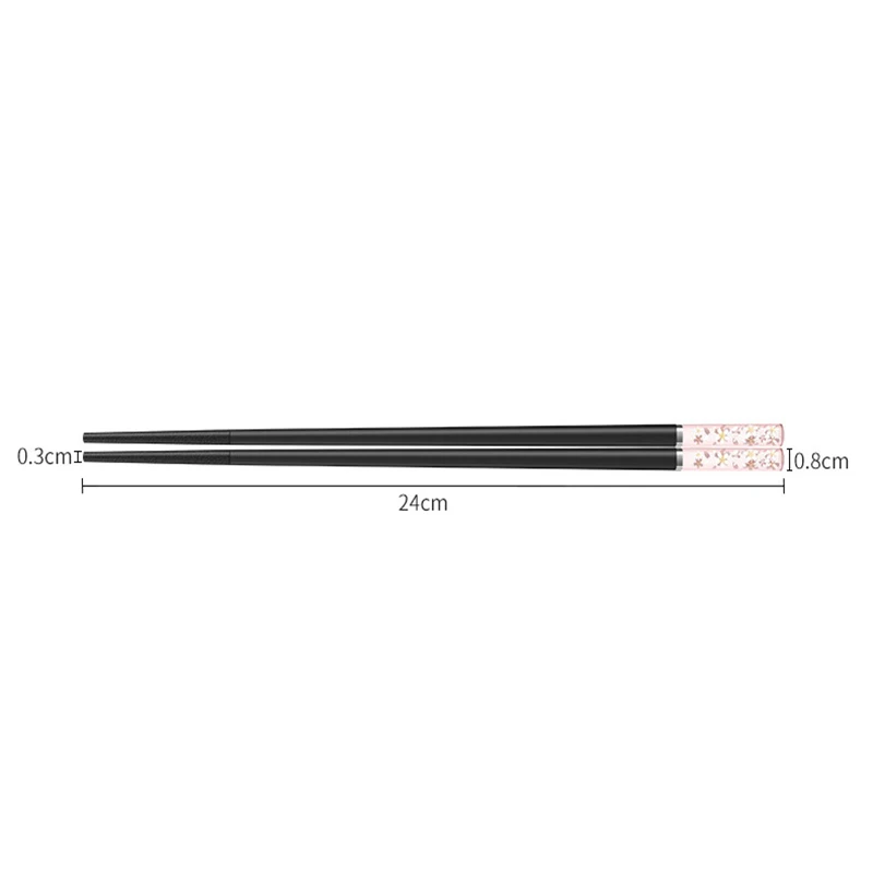 10/20 Pairs Pink Alloy Chopsticks Set Antibacterial Anti-slip High Temperature Resistant Food Chopsticks Korean Kitchen Supplie
10/20 Pairs Pink Alloy Chopsticks Set Antibacterial Anti-slip High Temperature Resistant Food Chopsticks Korean Kitchen Supplie