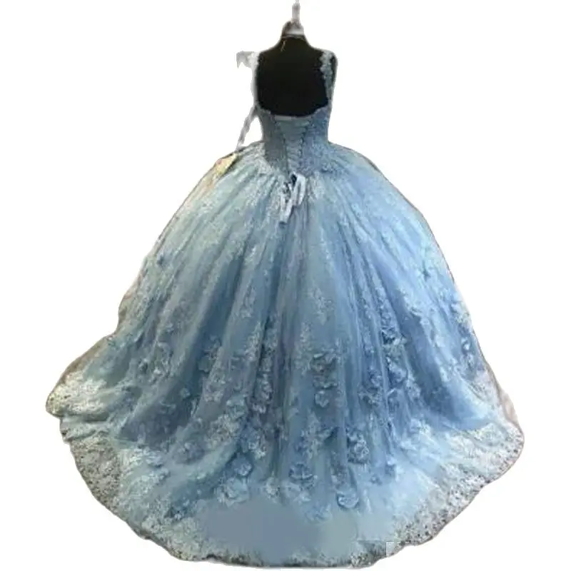 Vestido de 15 aos 2020 Light Sky Blue Quinceanera Dresses Flowers Beading Sweet 16 Dress Beading Ball GownQuinceanera Dresses
Vestido de 15 aos 2020 Light Sky Blue Quinceanera Dresses Flowers Beading Sweet 16 Dress Beading Ball GownQuinceanera Dresses