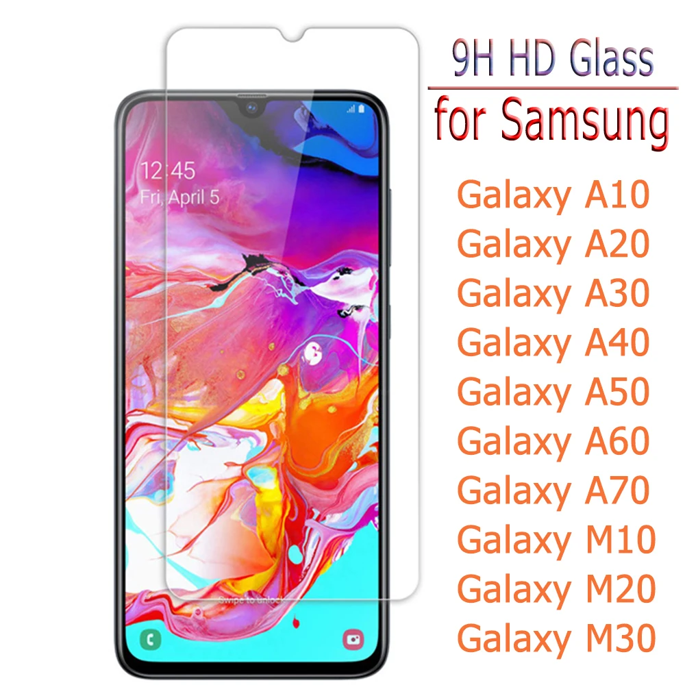 A50 A30 Защитная пленка для экрана Samsung Galaxy A10 A20 A40 A70 A60 M10 M20 M30 закаленное