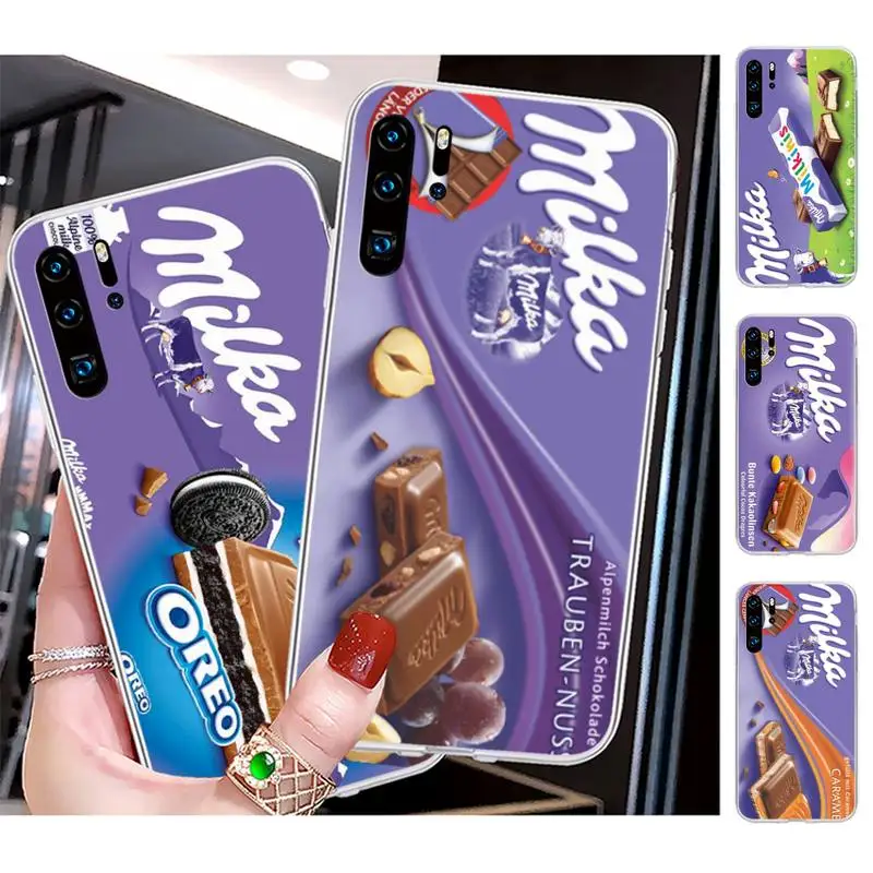 Chocolate Milka Box Black Phone Case For Huawei P20 P40 Lite P30 Pro P Smart 2019 Nova 3e 6 Se Silicone Transparent Soft Cover
Chocolate Milka Box Black Phone Case For Huawei P20 P40 Lite P30 Pro P Smart 2019 Nova 3e 6 Se Silicone Transparent Soft Cover
