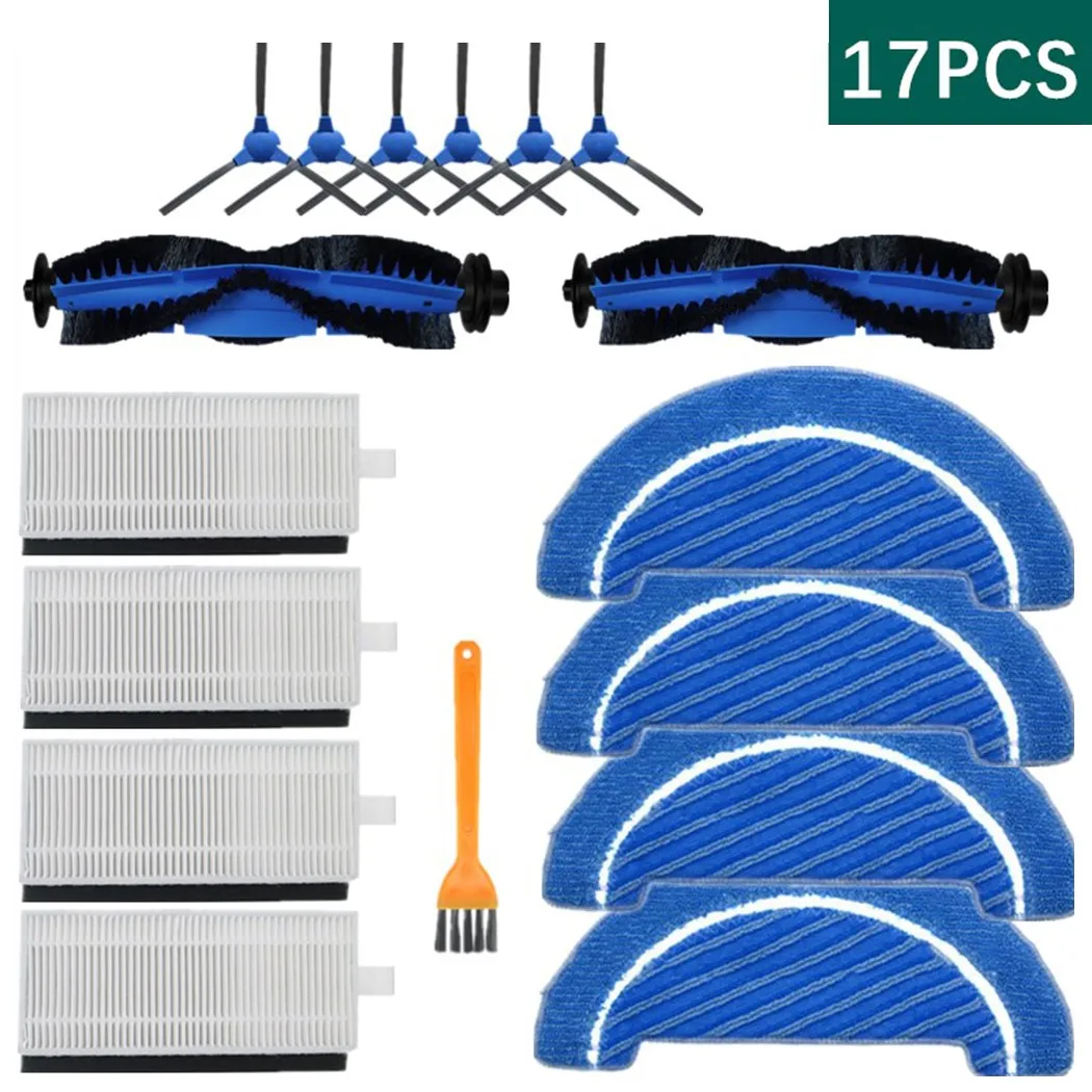 HEPA Filter Main Roller Brush Mop Cloth Side Brush Set For Conga 1090 Robot Vacuum Cleaner Cleaning Spare Parts High Quality
HEPA Filter Main Roller Brush Mop Cloth Side Brush Set For Conga 1090 Robot Vacuum Cleaner Cleaning Spare Parts High Quality