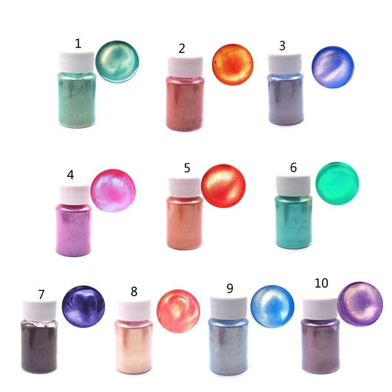 Aurora Pearl Pigment Powder Mica Pearlescent Colorants Resin Dye Jewelry Making
Aurora Pearl Pigment Powder Mica Pearlescent Colorants Resin Dye Jewelry Making
