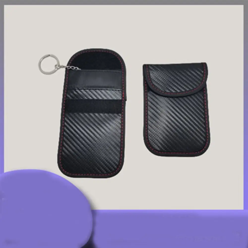 Fashion Practical Radiation Protection Occlude Signal Shielding Bag Car Key Black
Fashion Practical Radiation Protection Occlude Signal Shielding Bag Car Key Black