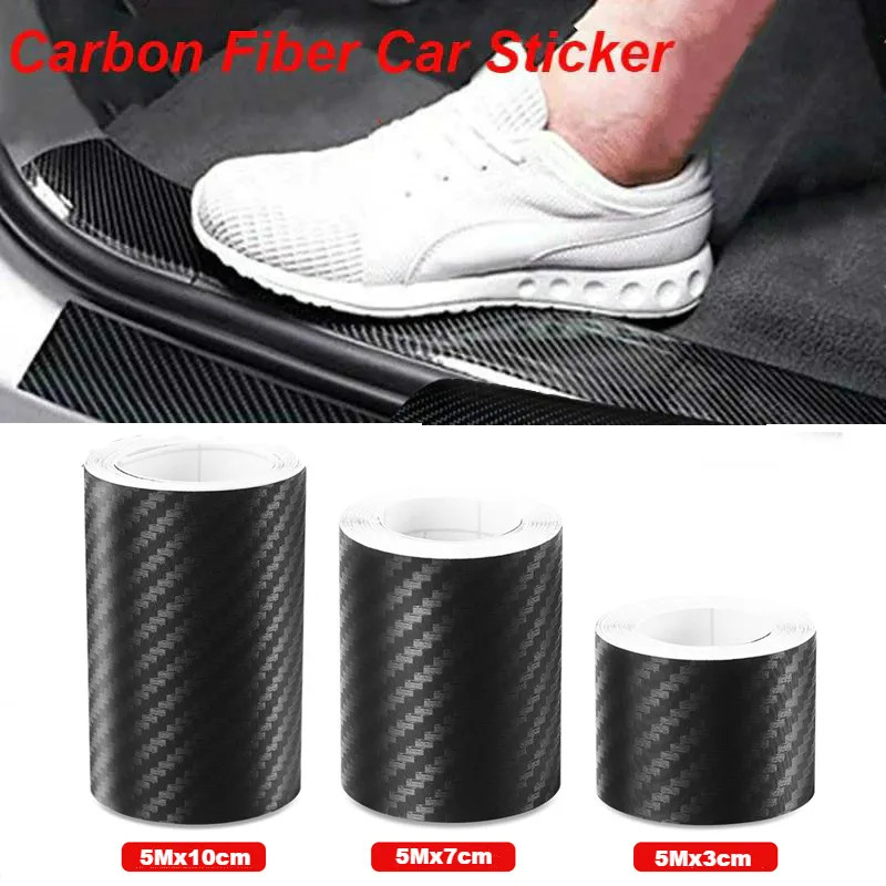 10/7/5/3CM 3D Carbon Fiber Vinyl Car Sticker DIY Paste Protector Strip Car Wrap Sheet Roll Film Sticker Moto Automobile Styling
10/7/5/3CM 3D Carbon Fiber Vinyl Car Sticker DIY Paste Protector Strip Car Wrap Sheet Roll Film Sticker Moto Automobile Styling