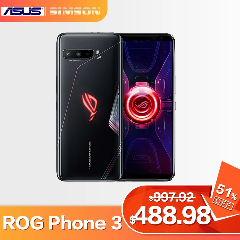 Смартфон ASUS ROG Phone 3 глобальная версия ZS661KS, 5G, Snapdragon 865/865Plus, OTA rog phone 2, обновленная версия, ROG3 доступны
Смартфон ASUS ROG Phone 3 глобальная версия ZS661KS, 5G, Snapdragon 865/865Plus, OTA rog phone 2, обновленная версия, ROG3 доступны