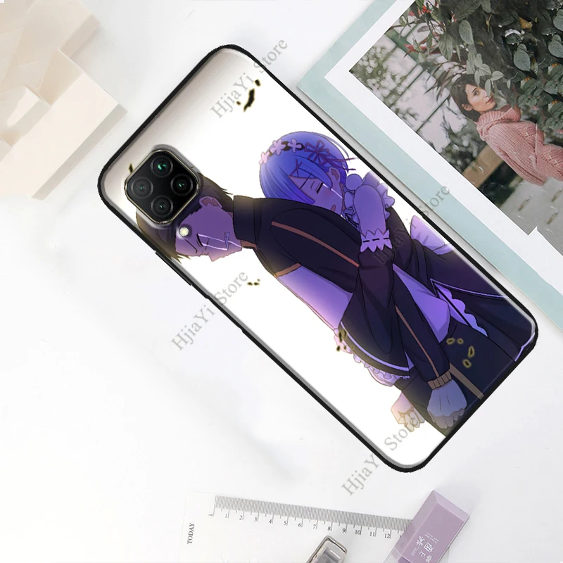 Чехол Natsuki для Subaru Re Zero чехол Huawei Honor 50 Lite 8X 9X 10i P20 P40 P30 Pro P Smart 2021 Nova 5T 9 | Мобильные