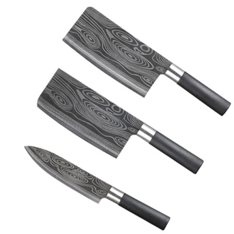 Kitchen knife chopper stainless steel household bone chopper slicer chef knife three piece set
Kitchen knife chopper stainless steel household bone chopper slicer chef knife three piece set
