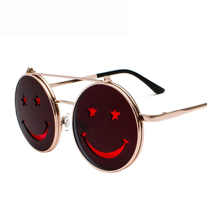 2020 fashion new clamshell smiley sunglasses ladies punk retro cool fashion sunglasses men sunglasses brand glasses shade
2020 fashion new clamshell smiley sunglasses ladies punk retro cool fashion sunglasses men sunglasses brand glasses shade