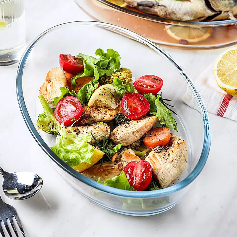 Heat-resistant Glass Bakeware Transparent Tableware Round Square Plate Microwave Heating Kitchen Lead-free Transparent Tableware
Heat-resistant Glass Bakeware Transparent Tableware Round Square Plate Microwave Heating Kitchen Lead-free Transparent Tableware