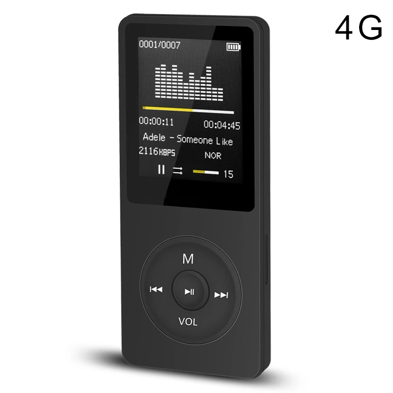 70 Hours Playback MP3 MP4 Lossless Sound Portable Music Player FM Recorder Noise Cancelling LHB99 | Электроника