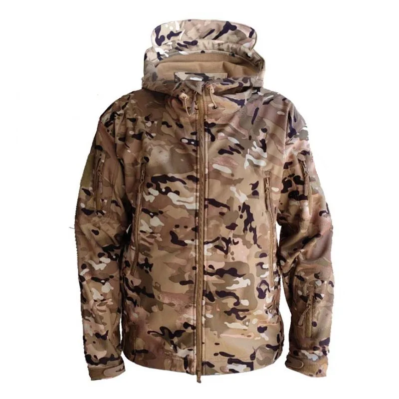 Military Shell Jacket Men Mountain Tactical Windproof Waterproof Jacket Men Army Combat Jackets Men Hooded Bomber Coats
Military Shell Jacket Men Mountain Tactical Windproof Waterproof Jacket Men Army Combat Jackets Men Hooded Bomber Coats