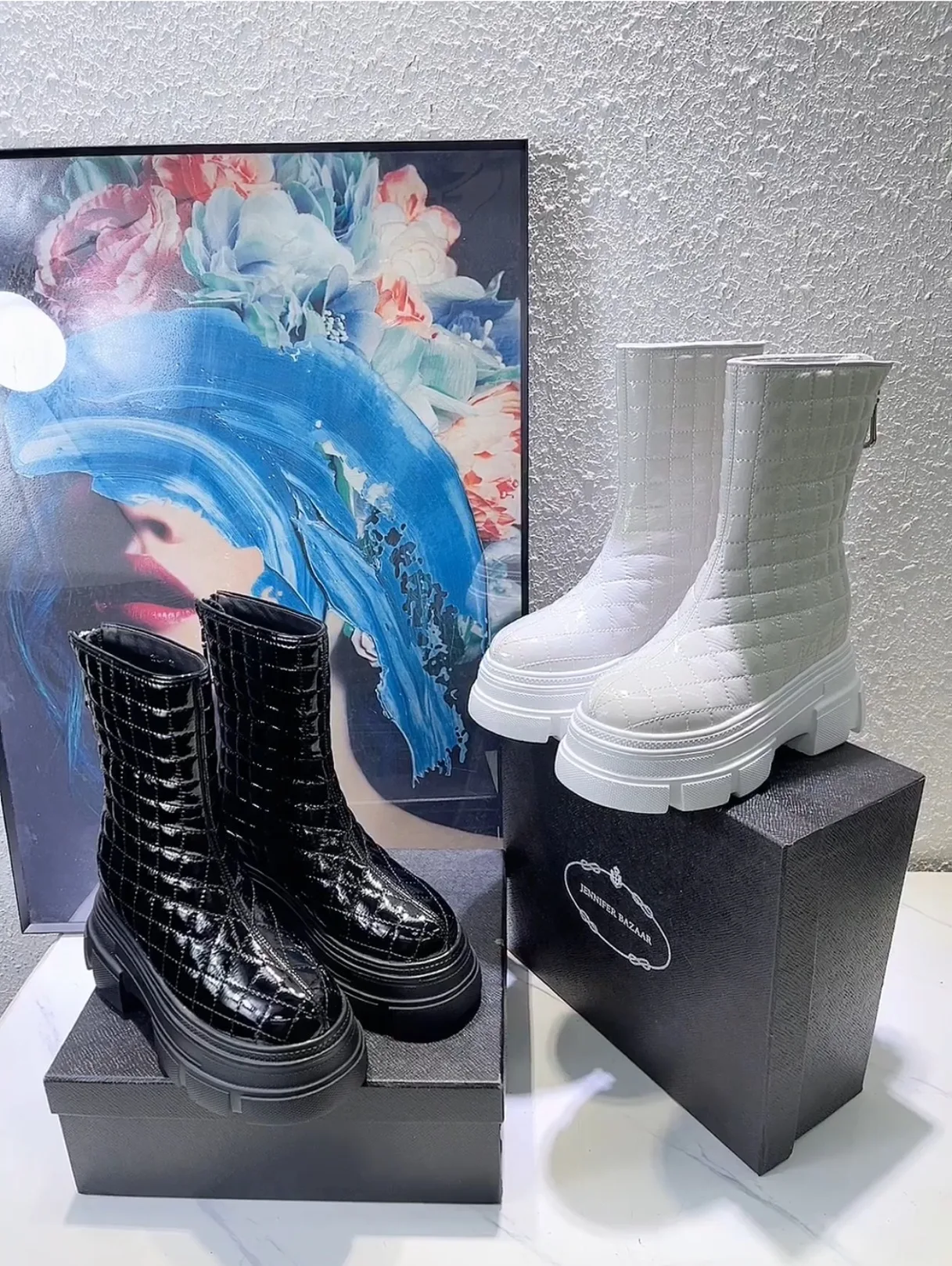 Women Short Boots Spring Ankle Bootis Slip-On Fashion Real Leather Black White Chunky Heels Shoes Female Platform Winter Zipper
Women Short Boots Spring Ankle Bootis Slip-On Fashion Real Leather Black White Chunky Heels Shoes Female Platform Winter Zipper