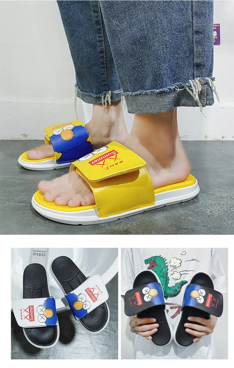 Summer MenS Shoes Lightweight And Non-slip Slippers Indoor House Wear-resistant Slippers Casual Beach Couple Slippers Slipper
Summer MenS Shoes Lightweight And Non-slip Slippers Indoor House Wear-resistant Slippers Casual Beach Couple Slippers Slipper