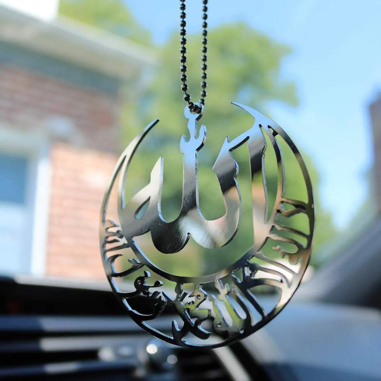 Islam Metal Pendant Gifts Ornament Hanging Pendant Wall Door Decor Car Mirror Hanging Decor Home Ornament With Hanging Chain
Islam Metal Pendant Gifts Ornament Hanging Pendant Wall Door Decor Car Mirror Hanging Decor Home Ornament With Hanging Chain