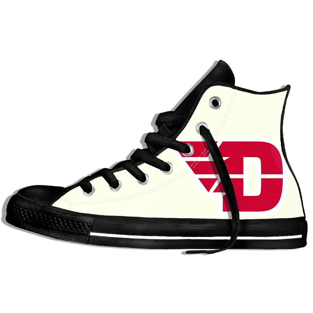 Custom Logo Image Printing Sneakers Shoes Dayton Flyers Canvas Breathable Walking Flat Zapatos De Mujer Outdoor | Спорт и