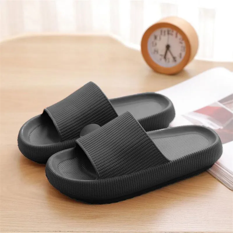 Women Thick Platform Slippers Summer Beach Eva Soft Sole Slide Sandals Leisure Men Ladies Indoor Bathroom Anti-slip Shoes
Women Thick Platform Slippers Summer Beach Eva Soft Sole Slide Sandals Leisure Men Ladies Indoor Bathroom Anti-slip Shoes