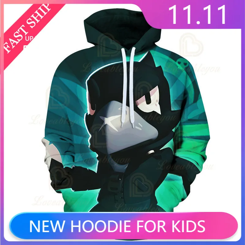 Browlers WEREWOLF MAX and Star, Carl Shoot Game Sweatshirt Clothing Jacket Children Crow Shoot Kids MAX Child Tops Boys Girls
Browlers WEREWOLF MAX and Star, Carl Shoot Game Sweatshirt Clothing Jacket Children Crow Shoot Kids MAX Child Tops Boys Girls