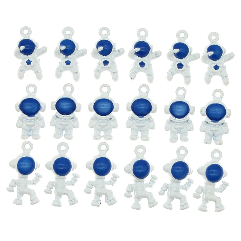 10pcs/lot Cute Mini Stereoscopic Spray Paint Enamel Universe Astronaut Charms for DIY Earring Girl Jewelry Handmade Findings New
10pcs/lot Cute Mini Stereoscopic Spray Paint Enamel Universe Astronaut Charms for DIY Earring Girl Jewelry Handmade Findings New