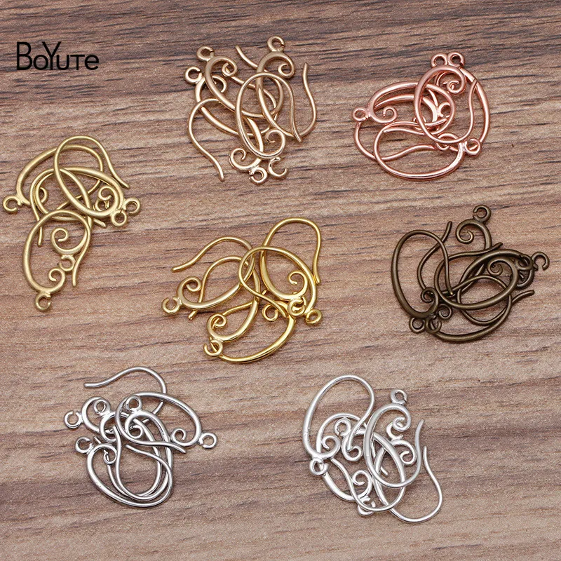 BoYuTe (50 Pieces/Lot) 16*9MM 19*11MM Metal Brass Ear Hook Earring Accessories Diy Handmade Jewelry Materials Wholesale
BoYuTe (50 Pieces/Lot) 16*9MM 19*11MM Metal Brass Ear Hook Earring Accessories Diy Handmade Jewelry Materials Wholesale