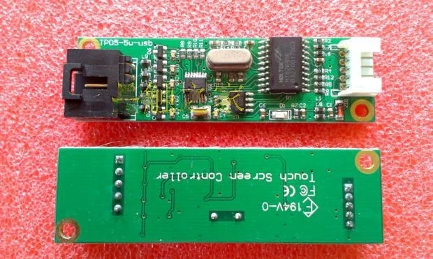 Five-wire Resistive Touch Screen Control Card USB Interface 5-wire Controller Five-wire USB Driver Board Driver Card
Five-wire Resistive Touch Screen Control Card USB Interface 5-wire Controller Five-wire USB Driver Board Driver Card