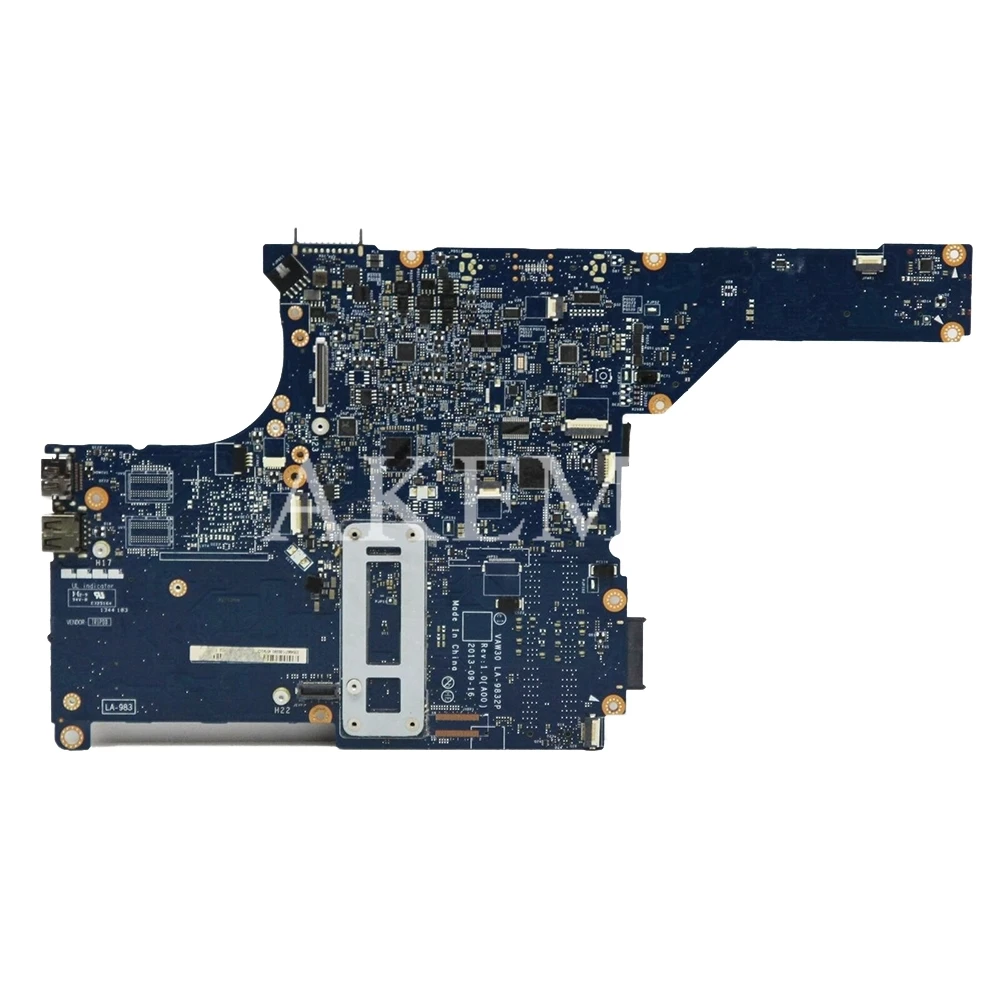 For DELL Latitude E5440 Laptop Motherboard VAW30 LA-9832P i5-4300u DDR3L 2.0GHz 0C4F9T C4F9T CN-0C4F9T tested 100% work
For DELL Latitude E5440 Laptop Motherboard VAW30 LA-9832P i5-4300u DDR3L 2.0GHz 0C4F9T C4F9T CN-0C4F9T tested 100% work