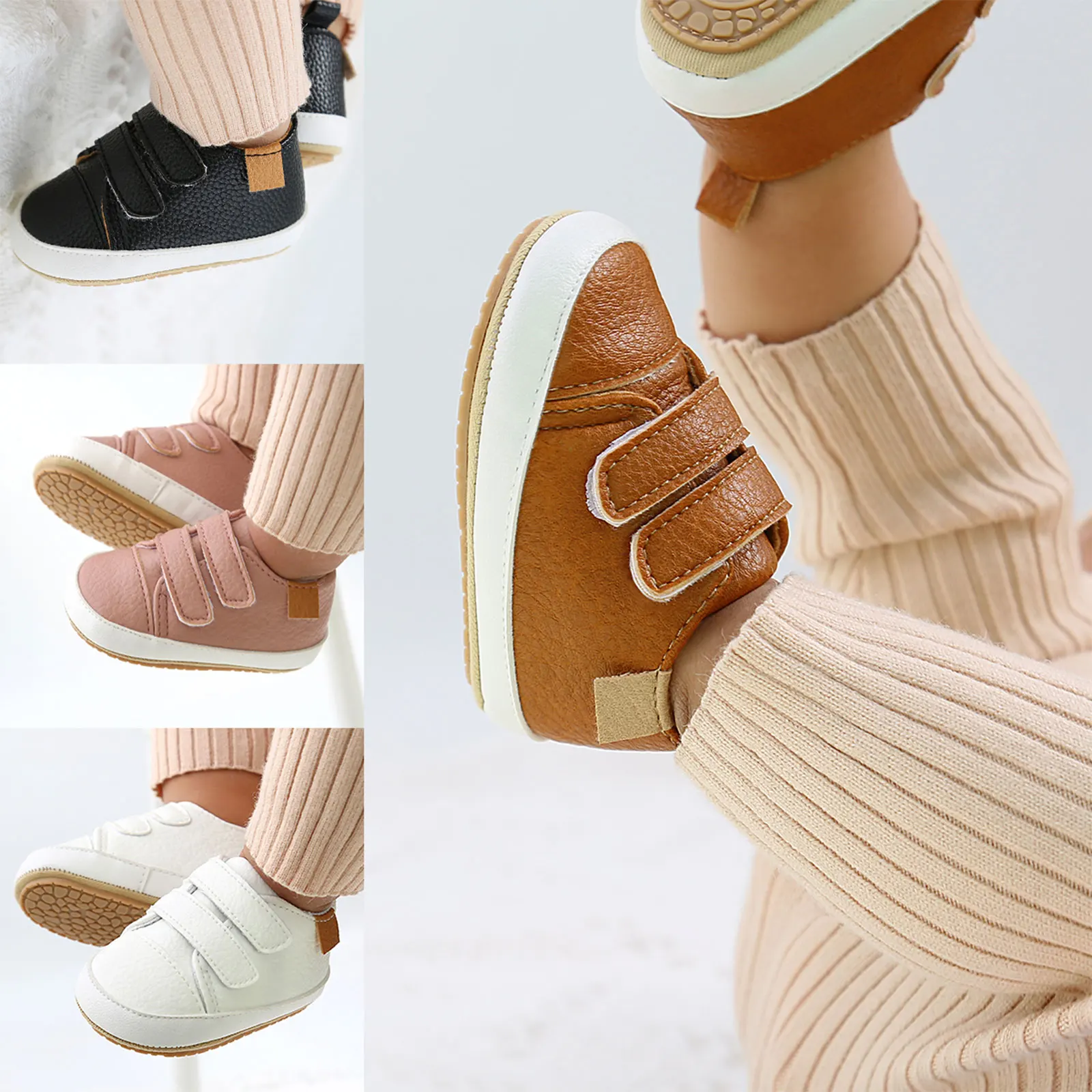Baby Shoes PU Leather Boy Girl Shoes Multicolor Toddler Rubber Sole Anti-slip First Walkers Infant Newborn Moccasins
Baby Shoes PU Leather Boy Girl Shoes Multicolor Toddler Rubber Sole Anti-slip First Walkers Infant Newborn Moccasins
