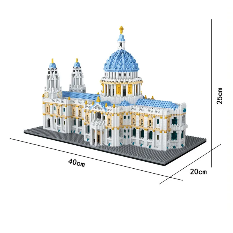 7053 PCS 8650 St. Paul's Cathedral Castle Building Blocks Assembled Bricks Sets Architecture House Series Toys Gifts Kids Friend
7053 PCS 8650 St. Paul's Cathedral Castle Building Blocks Assembled Bricks Sets Architecture House Series Toys Gifts Kids Friend