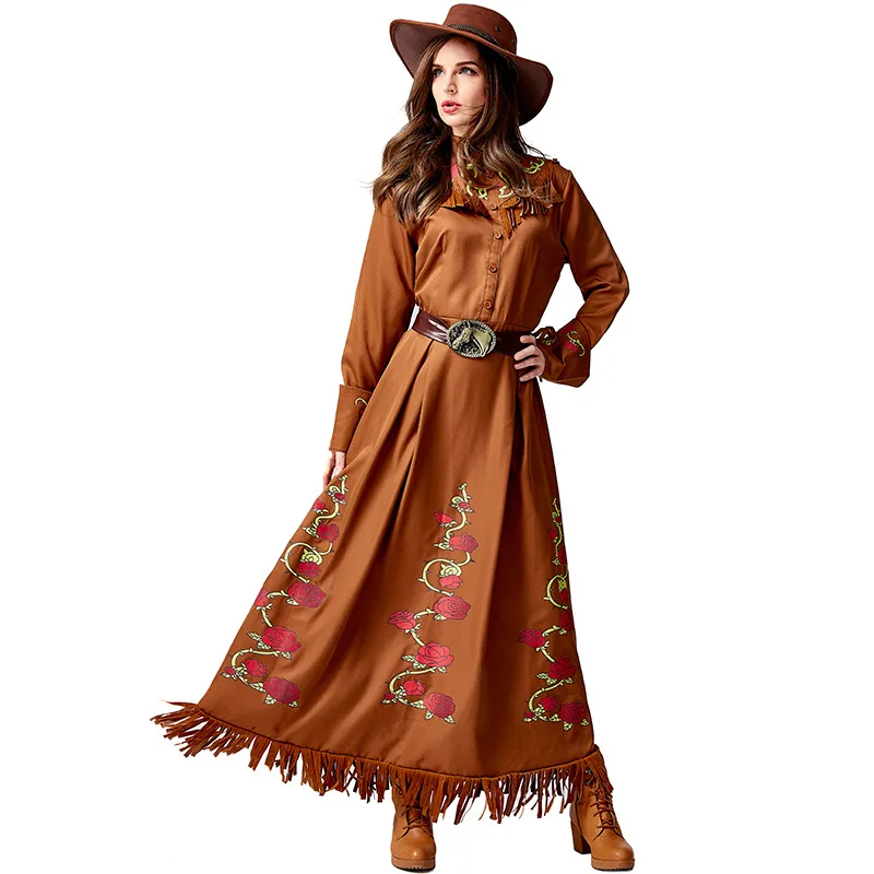 Western Cowboy Skirt Thorns Rose Theft Train Warrior Wilderness Hunters Cosplay Costumes Anime Cosplay Demon Slayer Haikyuu
Western Cowboy Skirt Thorns Rose Theft Train Warrior Wilderness Hunters Cosplay Costumes Anime Cosplay Demon Slayer Haikyuu