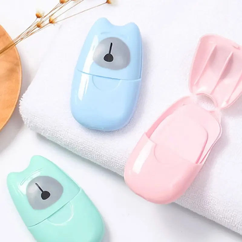 50Pcs/Box Disposable Portable Mini Soap Paper Scented Slice Sheets Travel Outdoor Washing Hand Bathing Laundry Tools With Box
50Pcs/Box Disposable Portable Mini Soap Paper Scented Slice Sheets Travel Outdoor Washing Hand Bathing Laundry Tools With Box