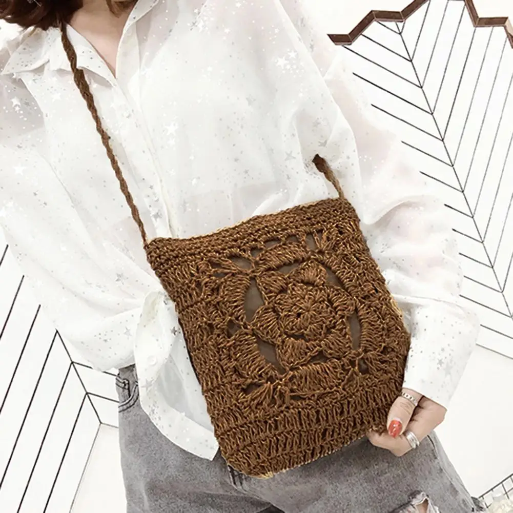 2021 Summer Straw Crossbody Bags Women Flower Crochet Braided Shoulder Bag Rattan Beach Bag Travel Shopper Girls Bucket Bag
2021 Summer Straw Crossbody Bags Women Flower Crochet Braided Shoulder Bag Rattan Beach Bag Travel Shopper Girls Bucket Bag