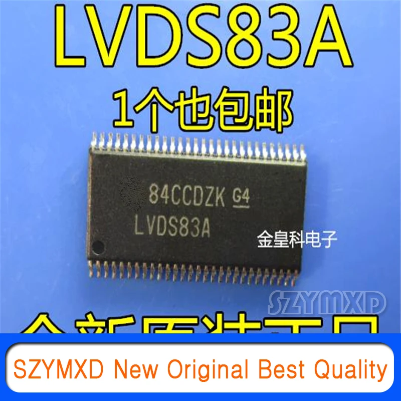 5Pcs/Lot New Original SN75LVDS83ADGGR Silk Screen LVDS83A TSSOP56 Interface Ic Chip In Stock
5Pcs/Lot New Original SN75LVDS83ADGGR Silk Screen LVDS83A TSSOP56 Interface Ic Chip In Stock