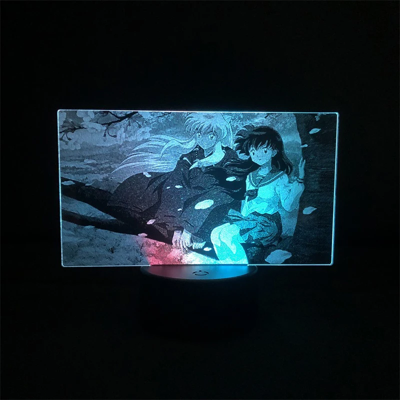 Touch Sensor Two Tone Lamp Inuyasha Japanese Anime Manga Projector Decor Colorful Bedroom Two Tone Led Light Two Tone 3D Lamp
Touch Sensor Two Tone Lamp Inuyasha Japanese Anime Manga Projector Decor Colorful Bedroom Two Tone Led Light Two Tone 3D Lamp