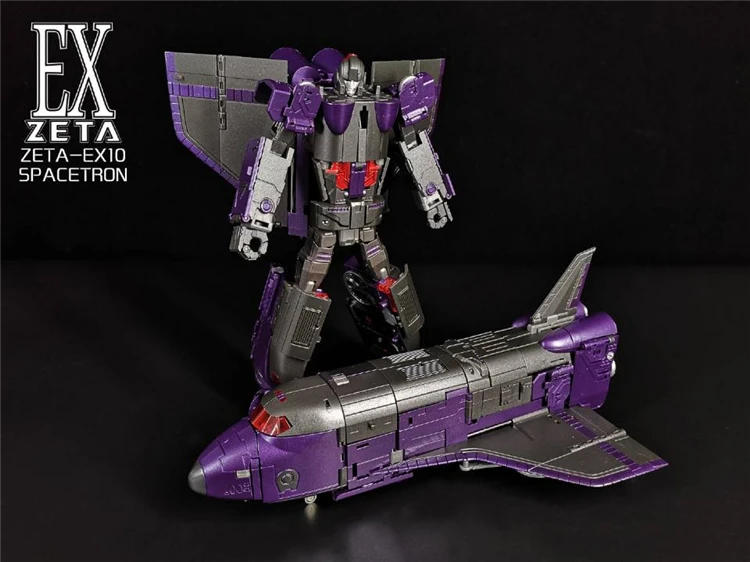 

ZETA Transformation EX10 EX-10 Spacetron Astrotrain Three Change G1 Action Figure Robot Collection Deformed Toys Gifts