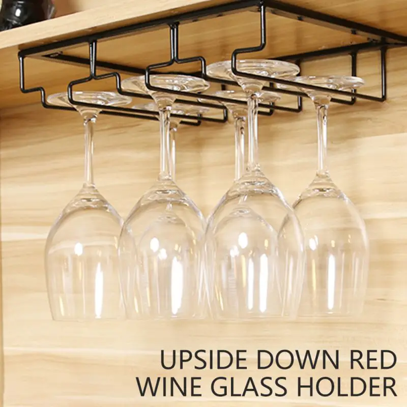 Creative Wine Glass Rack Upside Down Wine Rack Goblet Racks Wine Hanging Cup Holder For Kitchen Home Bar Wine CabinetA
Creative Wine Glass Rack Upside Down Wine Rack Goblet Racks Wine Hanging Cup Holder For Kitchen Home Bar Wine CabinetA