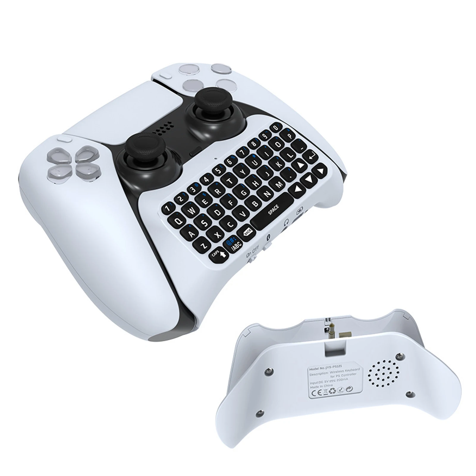 Для PS5 контроллер внешняя Bluetooth клавиатура Built in динамик Портативный геймпад