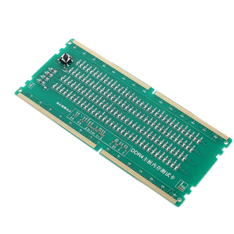 Тестовая карта памяти DDR4 со слотом памяти RAM, светодиодный анализатор для ремонта материнской платы настольного компьютера
Тестовая карта памяти DDR4 со слотом памяти RAM, светодиодный анализатор для ремонта материнской платы настольного компьютера
