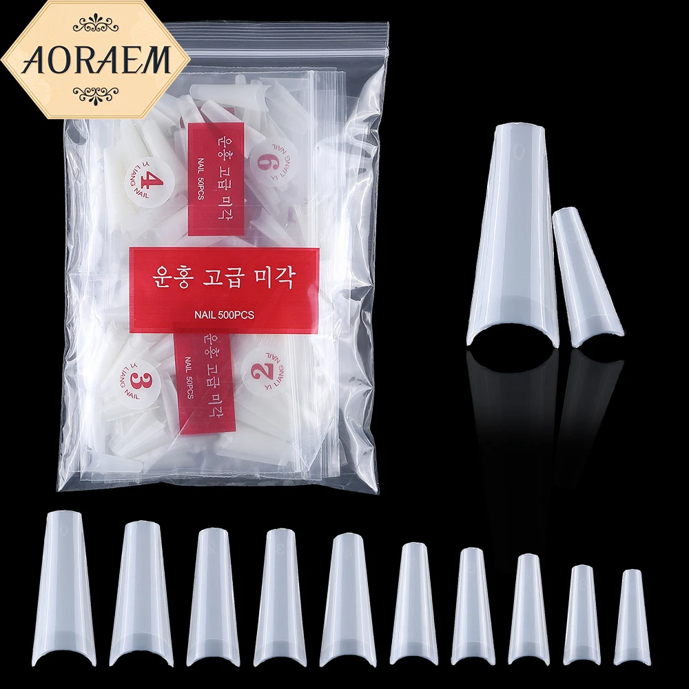 AORAEM French Nails Coffin Acrylic DIY 500Pcs/Bag False Nail Tips Salon Supply Press On Nails For Manicure Nail Art Design Tools
AORAEM French Nails Coffin Acrylic DIY 500Pcs/Bag False Nail Tips Salon Supply Press On Nails For Manicure Nail Art Design Tools