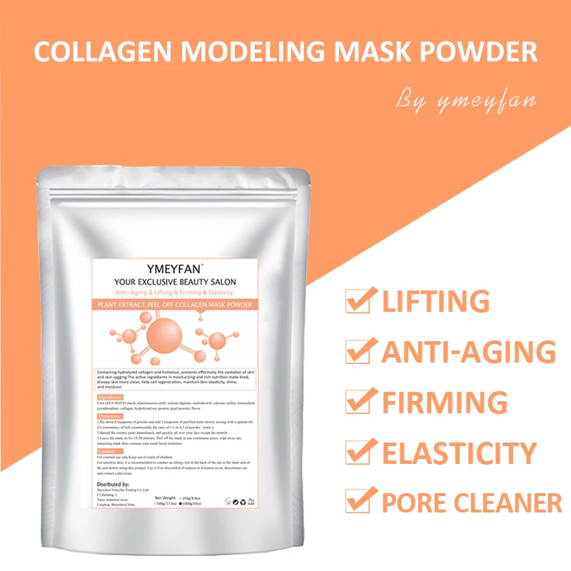1KG Pack Collagen Mask Powder For Facial Soft Film Powder Moisturizing Firming Anti Wrinkle Modeling Peel Off Rubber Mask Powder
1KG Pack Collagen Mask Powder For Facial Soft Film Powder Moisturizing Firming Anti Wrinkle Modeling Peel Off Rubber Mask Powder