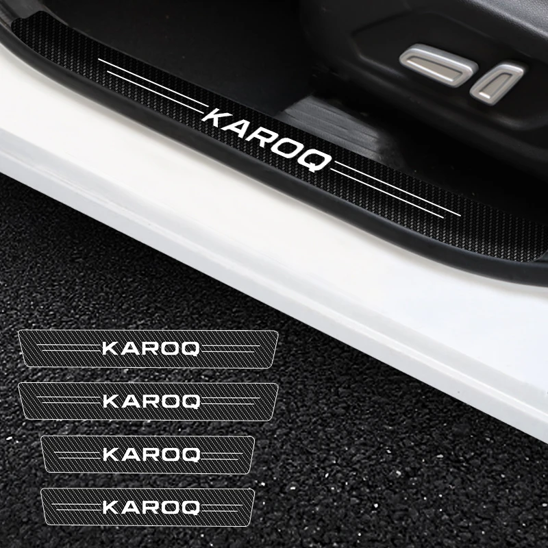 Car Door Threshold Scuff Plate Carbon Fiber Sill Protector Stickers For Skoda Karoq 2018-2020 2021 Auto Door Entry Pedal Guards
Car Door Threshold Scuff Plate Carbon Fiber Sill Protector Stickers For Skoda Karoq 2018-2020 2021 Auto Door Entry Pedal Guards