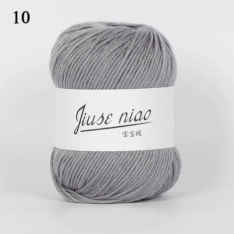 Baby Cotton Yarn Eco-Dyed Hand Knitting Needlework Comfortable Colorful Handmade DIY Thread Crochet Yarn Fashion Worsted Wool
Baby Cotton Yarn Eco-Dyed Hand Knitting Needlework Comfortable Colorful Handmade DIY Thread Crochet Yarn Fashion Worsted Wool